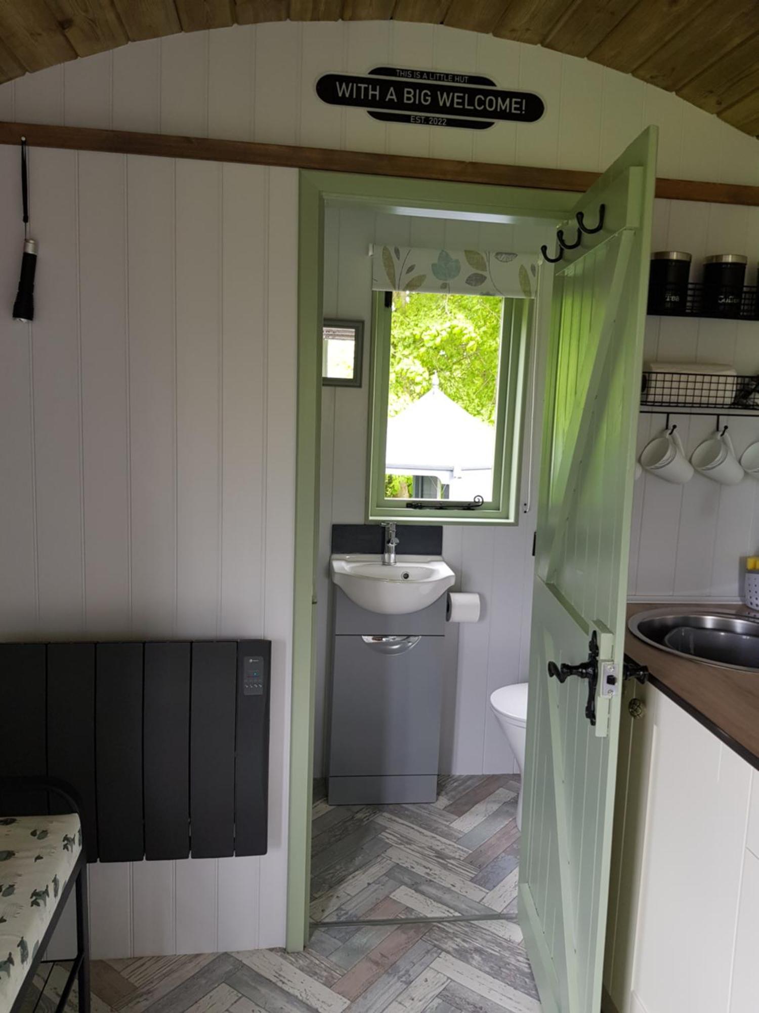 Braeside Shepherd'S Hut - Greenhead - Hadrian'S Wall - Northumberland Buitenkant foto