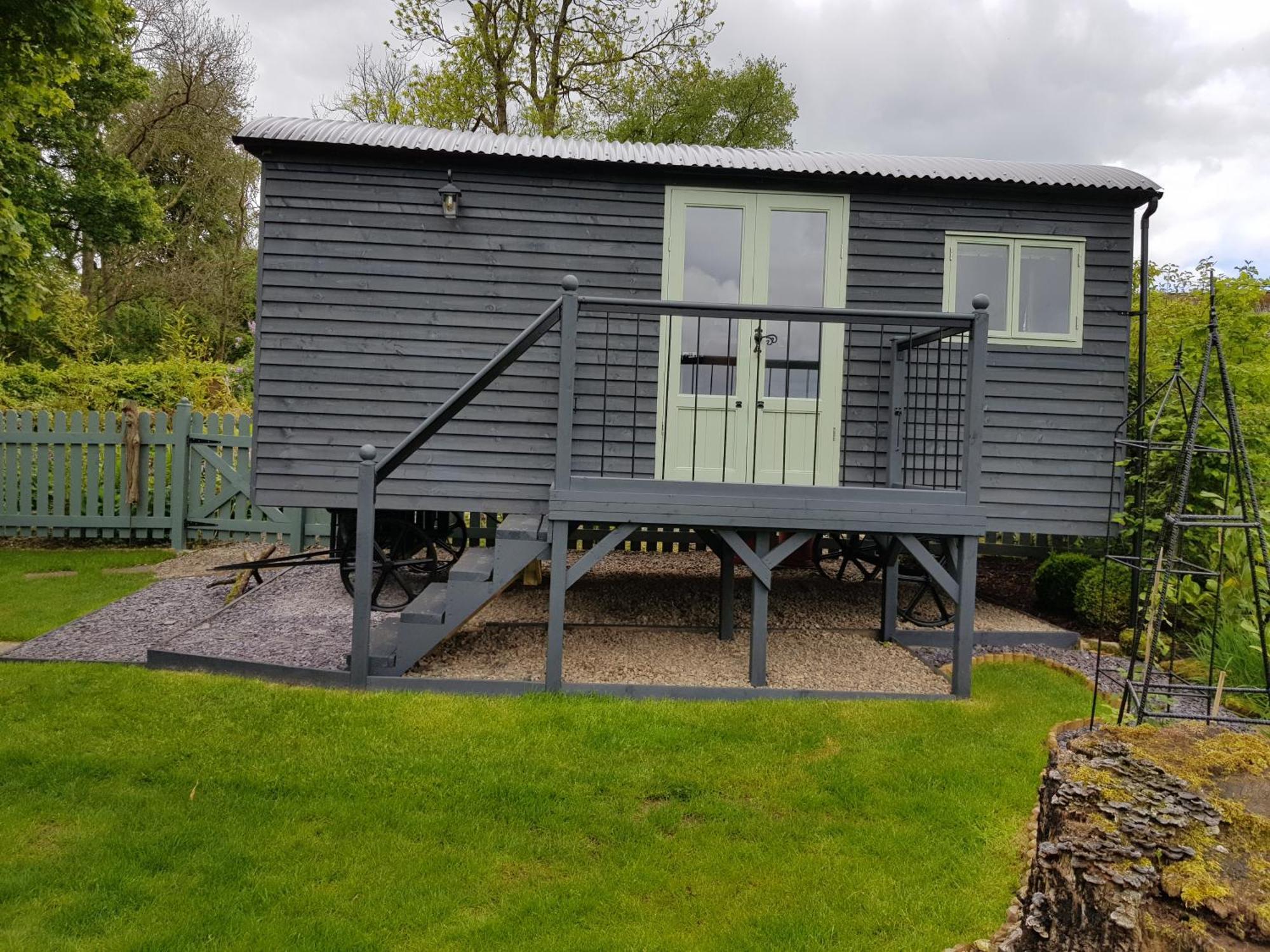 Braeside Shepherd'S Hut - Greenhead - Hadrian'S Wall - Northumberland Buitenkant foto